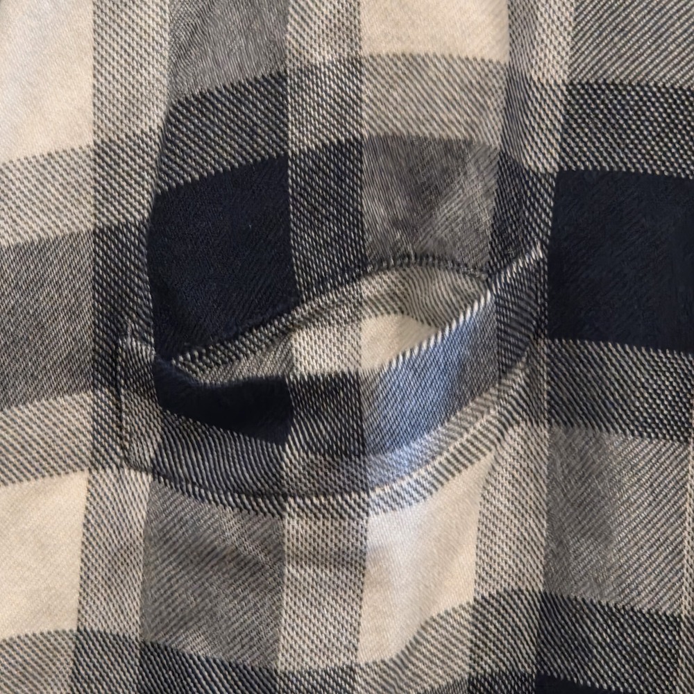 Vintage Kasper ASL Plaid White Black Blazer Size 18 - Picture 3 of 8